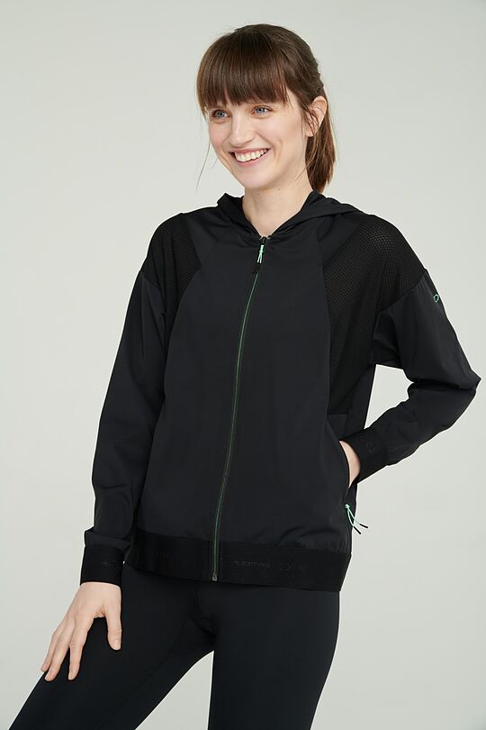 Functional zip-through sweatshirt 5 | BLACK | Audimas
