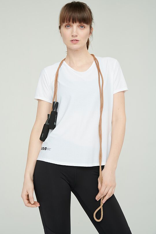 Lightweight functional t-shirt 6 | WHITE | Audimas