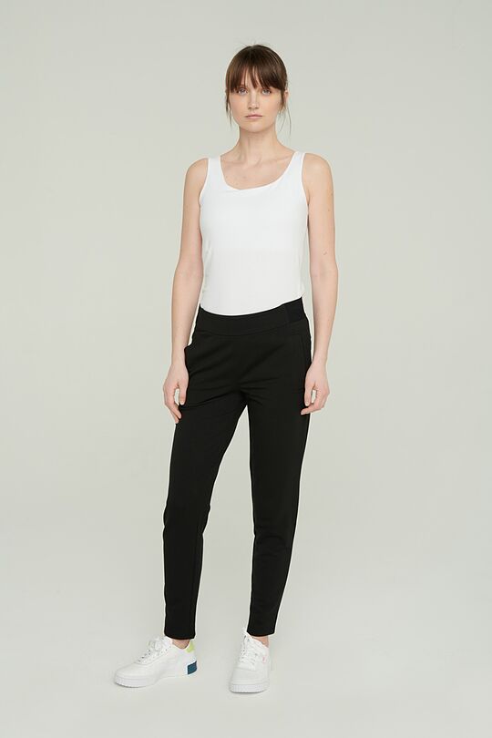 Soft touch modal sweatpants 1 | BLACK | Audimas