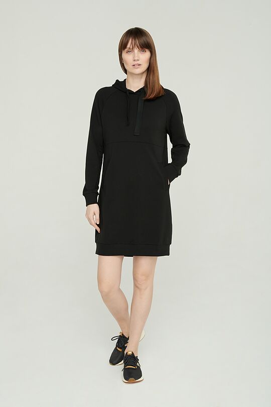 Soft touch modal dress 6 | BLACK | Audimas