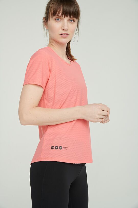 Lightweight functional t-shirt 6 | RED/PINK | Audimas