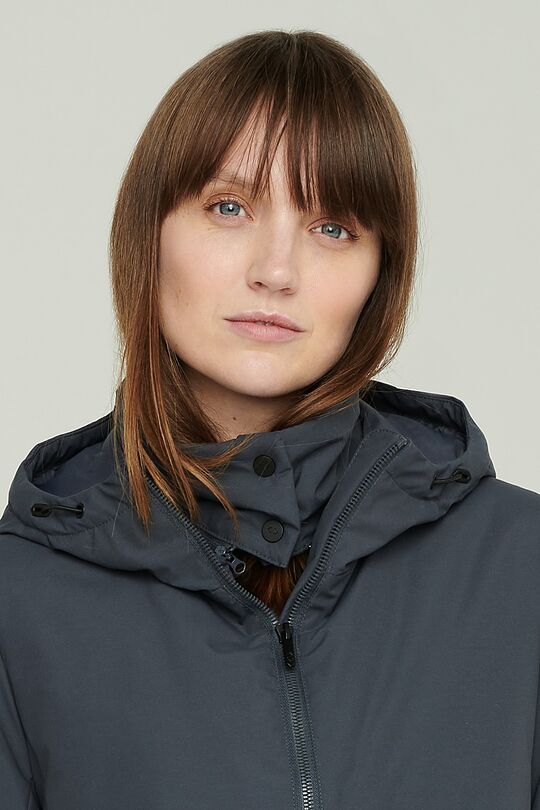 Long water repellent THINSULATE  parka 3 | BLUE | Audimas