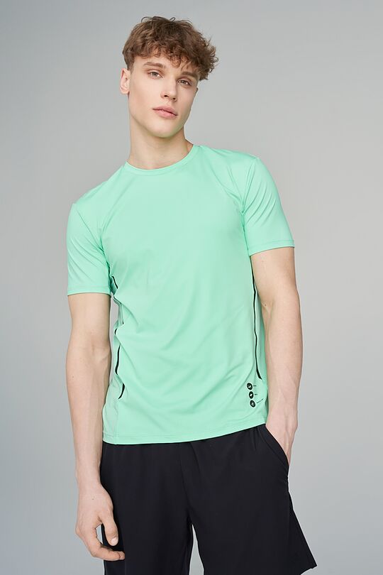 Functional t-shirt 1 | GREEN/ KHAKI / LIME GREEN | Audimas