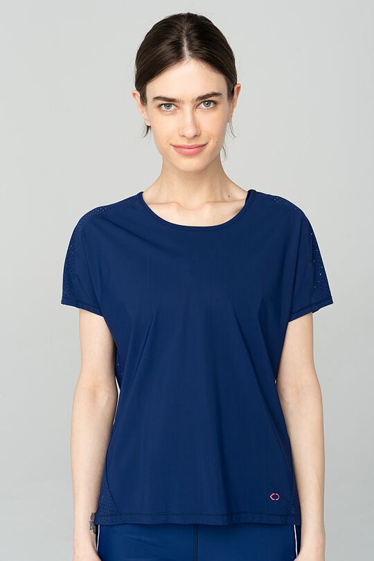 Short sleeve SENSITIVE top 1 | BLUE | Audimas