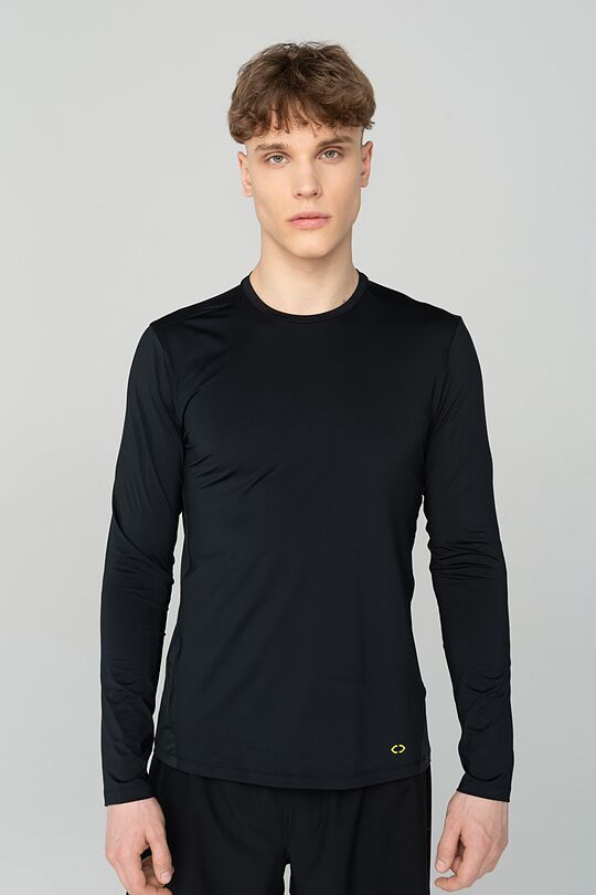Functional long sleeve t-shirt 1 | BLACK | Audimas