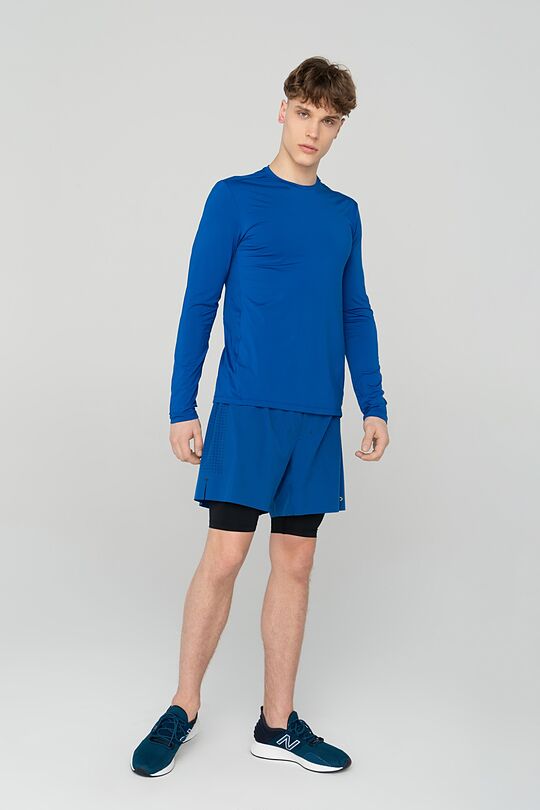 Functional long sleeve t-shirt 4 | BLUE | Audimas