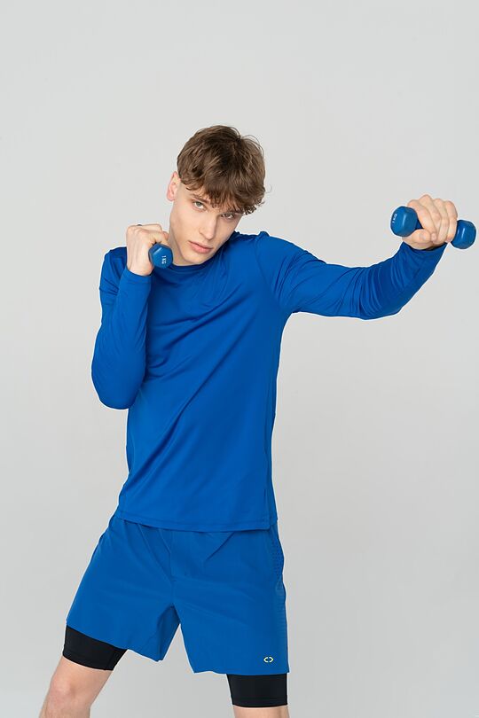 Functional long sleeve t-shirt 5 | BLUE | Audimas