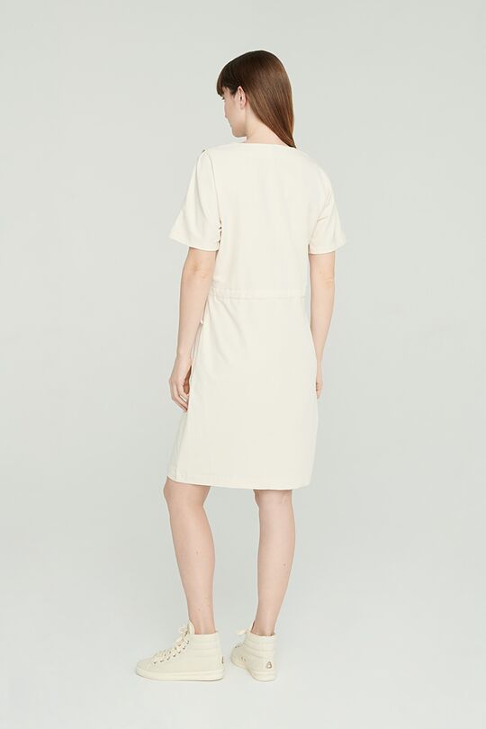 Light stretch fabric dress 5 | WHITE | Audimas
