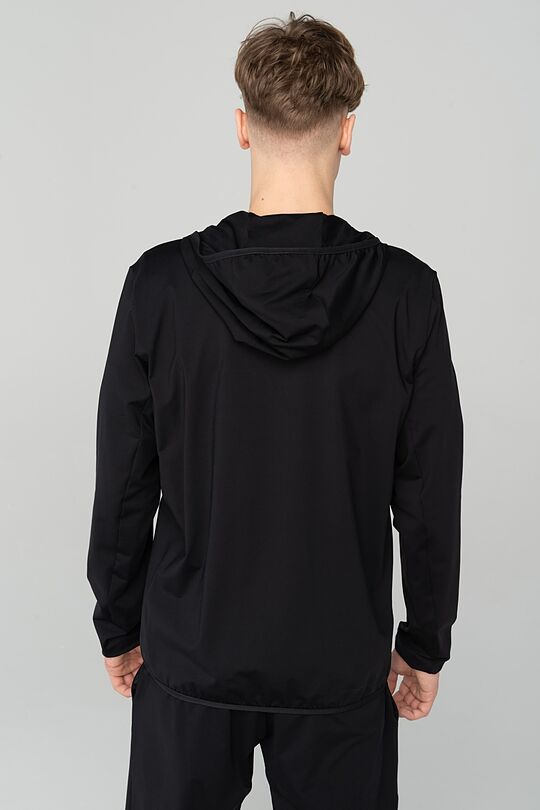 Functional zip-through hoodie 2 | BLACK | Audimas