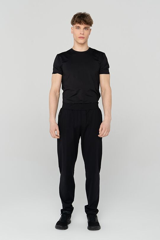 Functional tapered fit sweatpants 4 | BLACK | Audimas