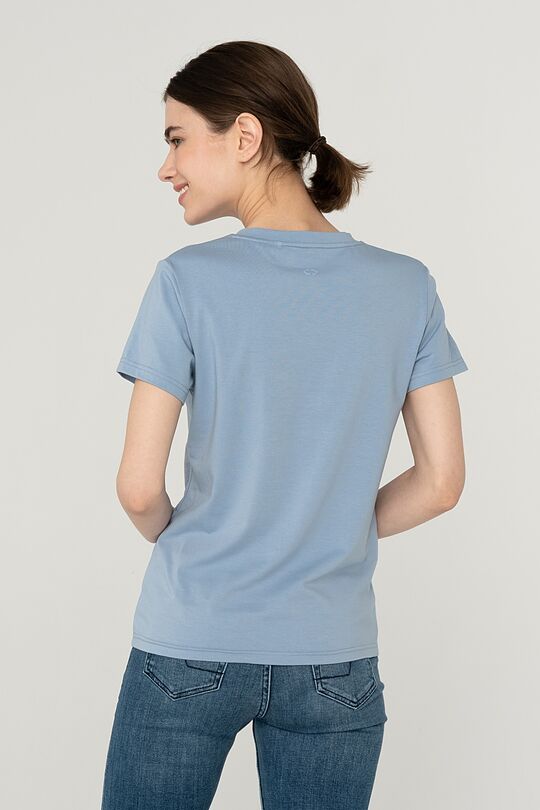 Soft touch modal t-shirt 2 | BLUE | Audimas