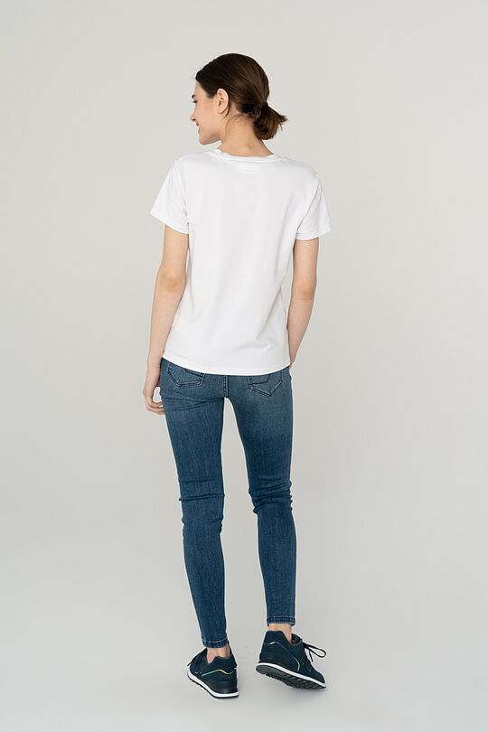 Soft touch modal t-shirt 3 | WHITE | Audimas