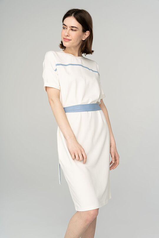Soft touch modal dress 6 | WHITE | Audimas