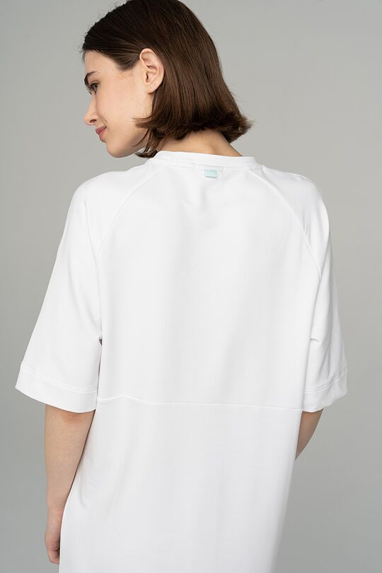 Soft touch modal dress 4 | WHITE | Audimas
