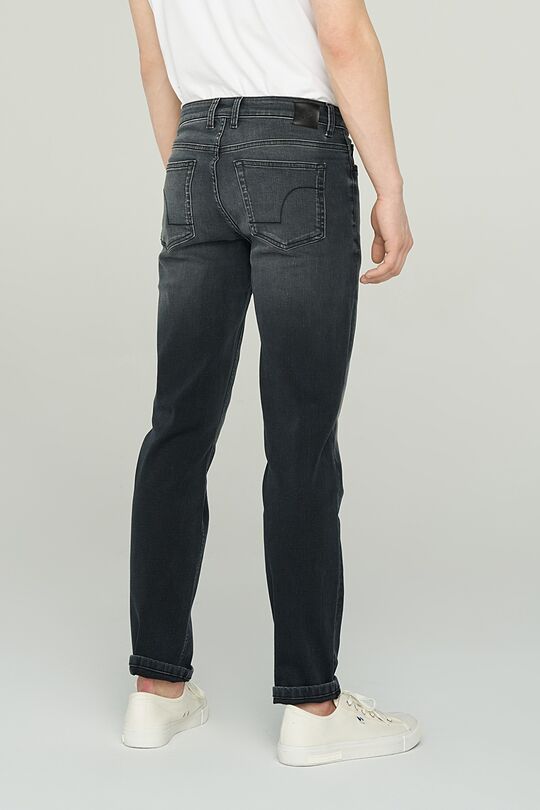 Regular fit stretch denim pants 3 | GREY | Audimas