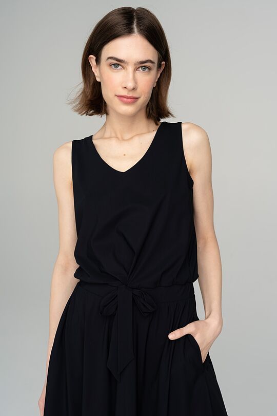 Lightweight SENSITIVE dress 4 | BLACK | Audimas