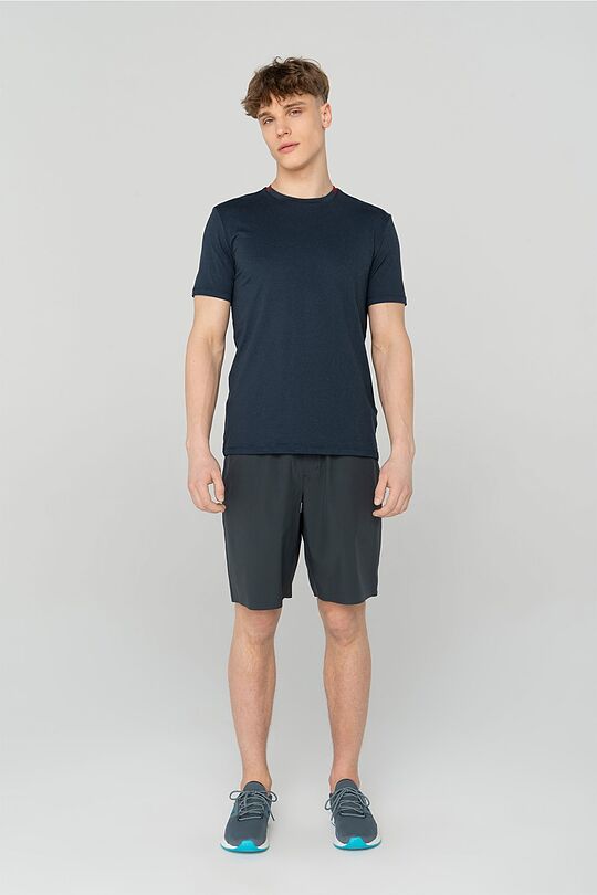 Functional recycled fabric t-shirt 4 | BLUE | Audimas
