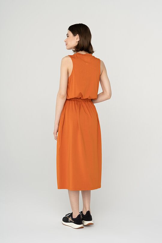 Long soft touch modal dress 2 | YELLOW/ORANGE | Audimas