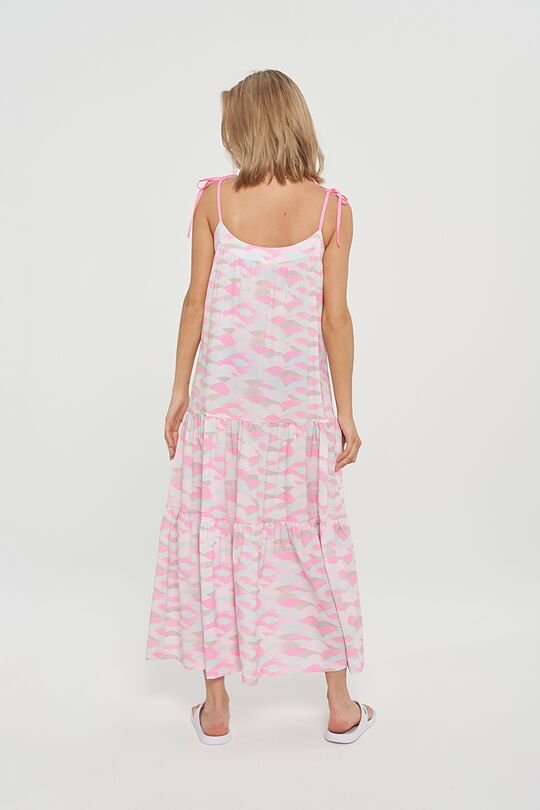 Light woven printed dress 3 | PINK | Audimas