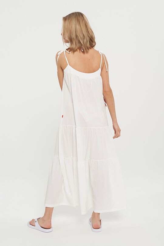 Light woven printed dress 2 | WHITE | Audimas