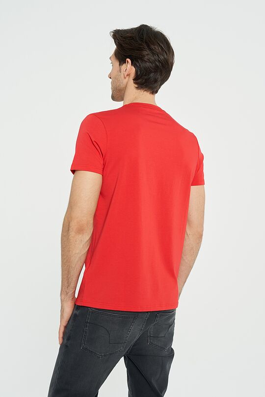 Soft touch modal tee 2 | RED/PINK | Audimas