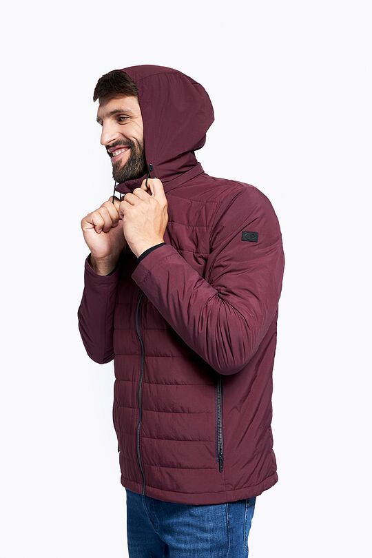Jacket with THERMORE thermal insulation 4 | burgundy | Audimas