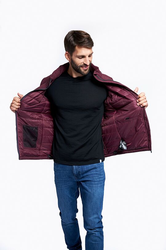 Jacket with THERMORE thermal insulation 9 | burgundy | Audimas