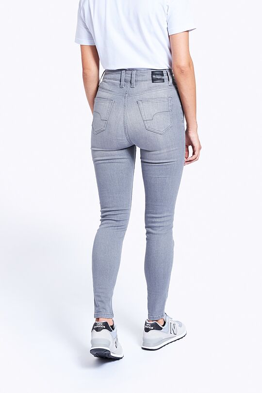 Skinny fit stretch denim pants 4 | GREY/MELANGE | Audimas