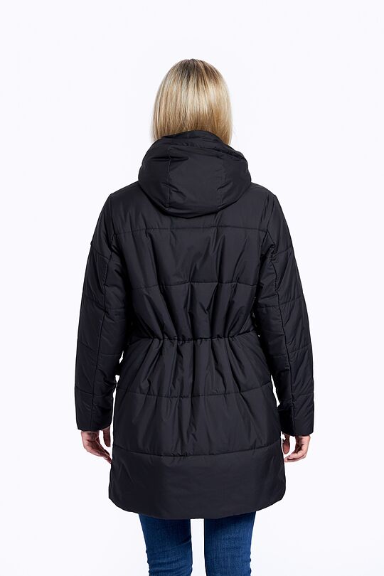 Coat with THERMORE thermal insulation 12 | BLACK | Audimas