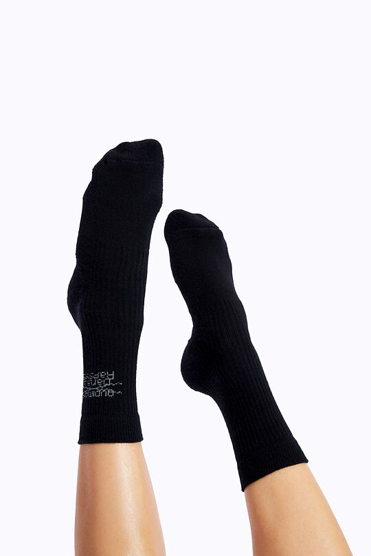 Long cotton socks 1 | BLACK | Audimas