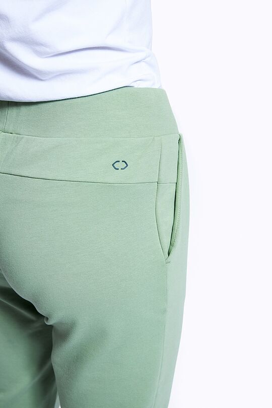 Stretch cotton sweatpants 5 | GREEN/ KHAKI / LIME GREEN | Audimas