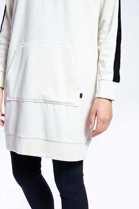 Cotton velour dress 5 | WHITE | Audimas