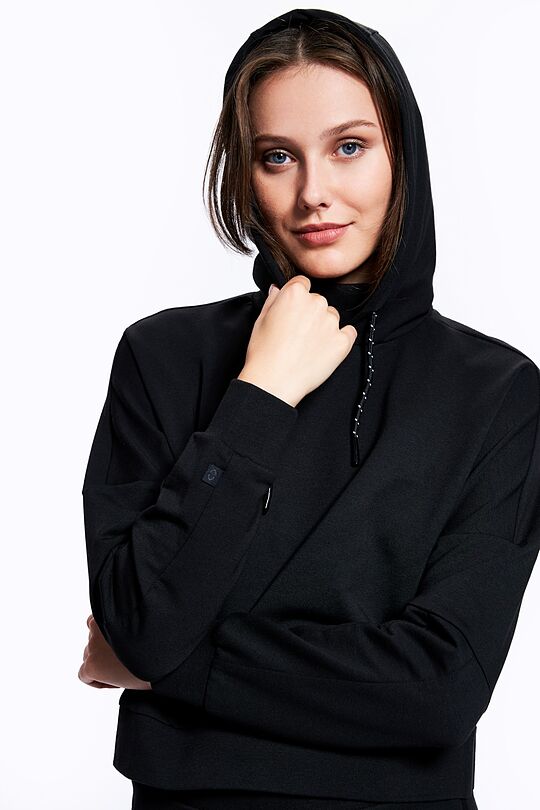 Soft touch modal hoodie 3 | BLACK | Audimas