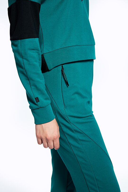 Soft touch modal sweatpants 4 | GREEN/ KHAKI / LIME GREEN | Audimas