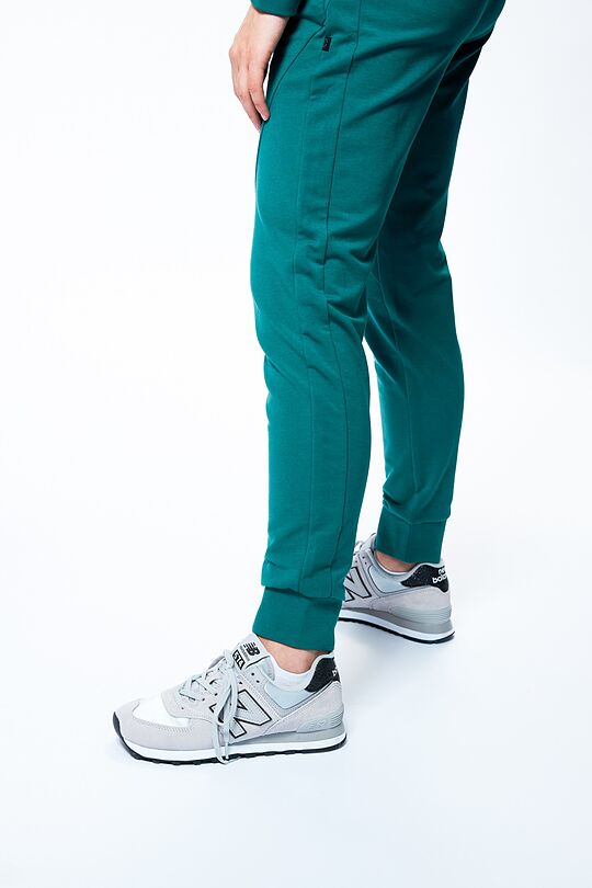 Soft touch modal sweatpants 6 | GREEN/ KHAKI / LIME GREEN | Audimas