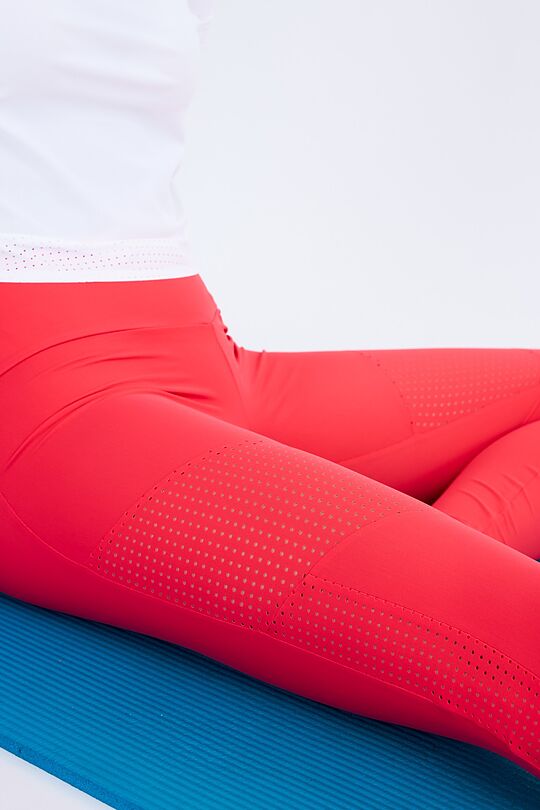 Shaping SENSITIVE leggings 5 | RED/PINK | Audimas