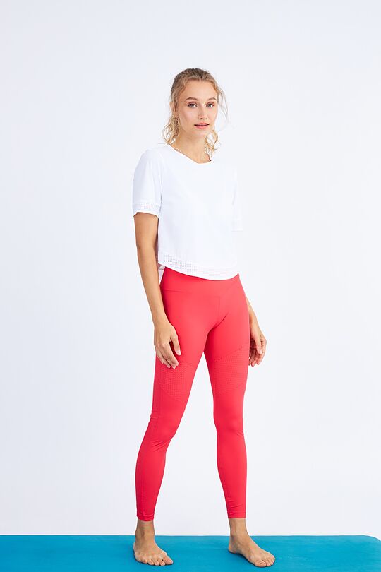 Shaping SENSITIVE leggings 6 | RED/PINK | Audimas