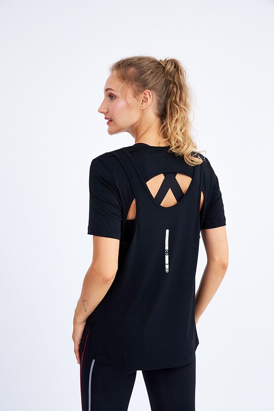 Soft touch modal t-shirt 1 | BLACK | Audimas