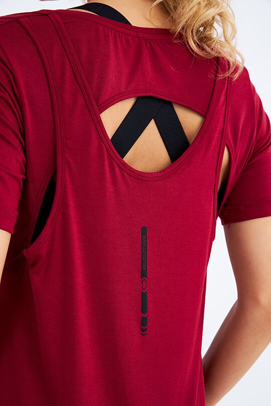 Soft touch modal t-shirt 2 | BURGUND | Audimas
