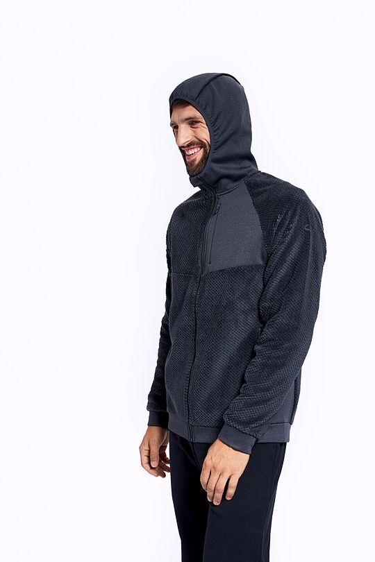 Warm fleece zip-through hoodie 8 | GREY/MELANGE | Audimas