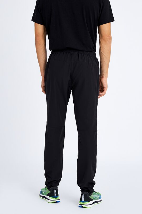 Lightweight stretch fabric pants 3 | BLACK | Audimas