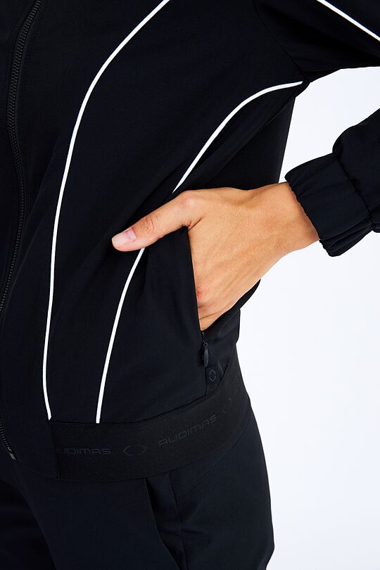 Light stretch fabric jacket 4 | BLACK | Audimas