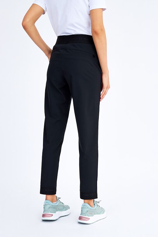 Lightweight stretch fabric pants 3 | BLACK | Audimas