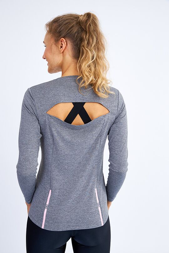 Functional long sleeve t-shirt 4 | GREY/MELANGE | Audimas