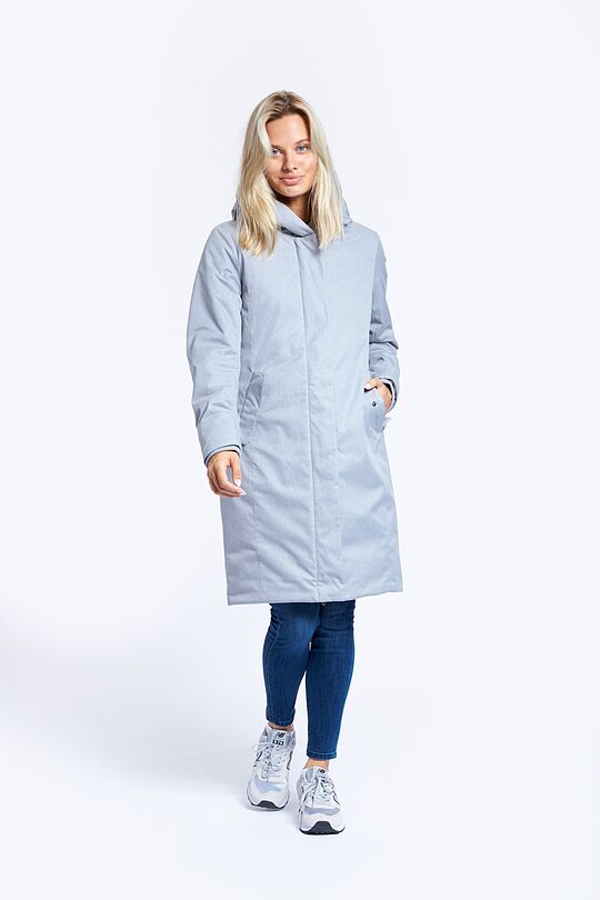 Long water repellent THERMORE parka 1 | GREY/MELANGE | Audimas