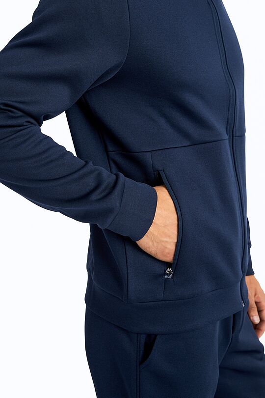Fleece zip - trought jacket 3 | BLUE | Audimas