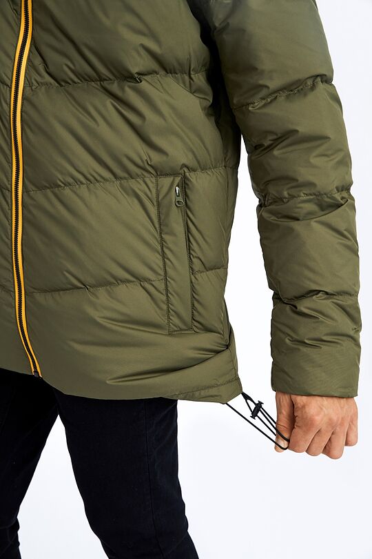 Puffer down jacket 6 | GREEN/ KHAKI / LIME GREEN | Audimas