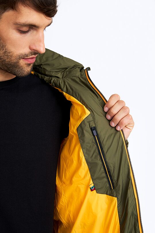 Puffer down jacket 7 | GREEN/ KHAKI / LIME GREEN | Audimas