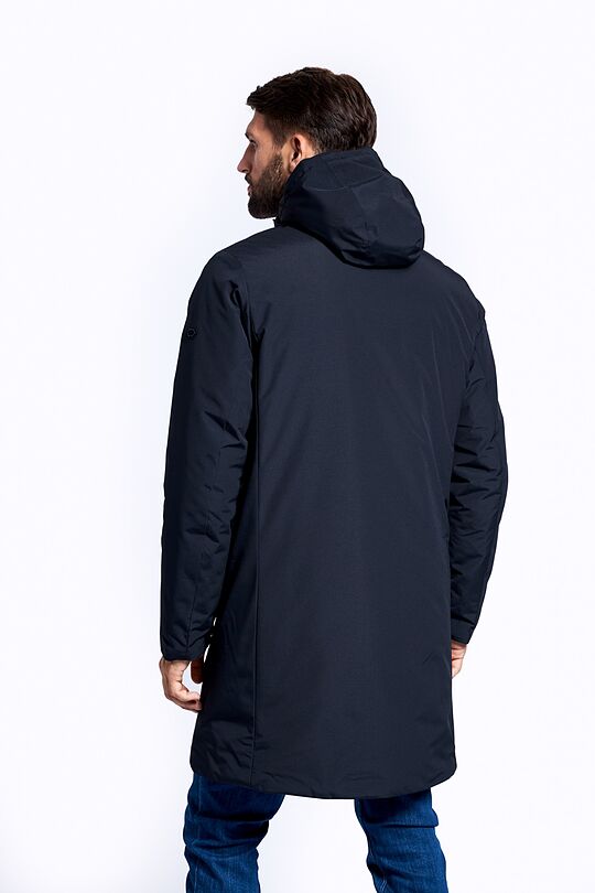 Long rain protective 3M THINSULATE insulated parka 2 | BLACK | Audimas