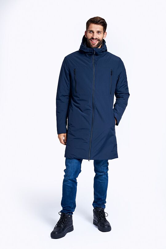 Long rain protective 3M THINSULATE insulated parka 1 | BLUE | Audimas